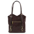 Patty - Leather convertible backpack shoulderbag